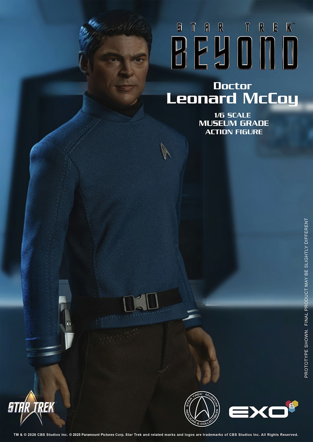 Pre-Order EXO-6 Star Trek: Beyond Dr. "Bones" McCoy Sixth Scale Figure EXO-03-080